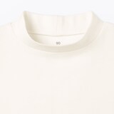 ベビー　両面起毛ハイネック長袖Ｔシャツ