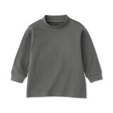 ベビー　両面起毛ハイネック長袖Ｔシャツ