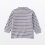 ベビー　両面起毛ハイネック長袖Ｔシャツ