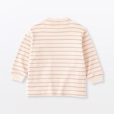 ベビー　両面起毛ハイネック長袖Ｔシャツ