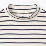 ベビー　両面起毛ハイネック長袖Ｔシャツ