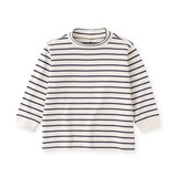 ベビー　両面起毛ハイネック長袖Ｔシャツ