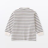 ベビー　両面起毛ハイネック長袖Ｔシャツ
