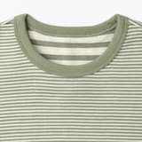 ベビー　あたまするっと接結編みクルーネック長袖Ｔシャツ