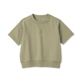 ベビー　あたまするっと　ライトスウェット五分袖Ｔシャツ