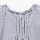 ベビー　あたまするっと　涼感ブロード半袖チュニック