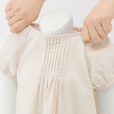 ベビー　あたまするっと　涼感ブロード半袖チュニック