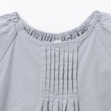 ベビー　あたまするっと　涼感ブロード半袖チュニック