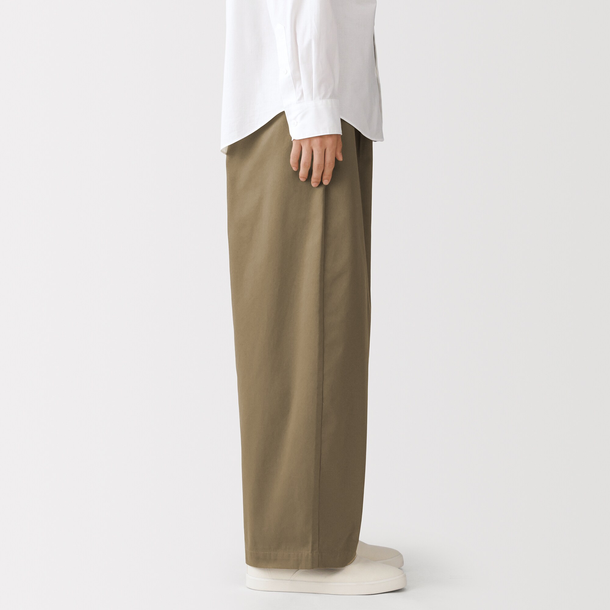 紳士　チノ　オーバルパンツ