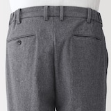 紳士　起毛ストレッチノータックパンツ