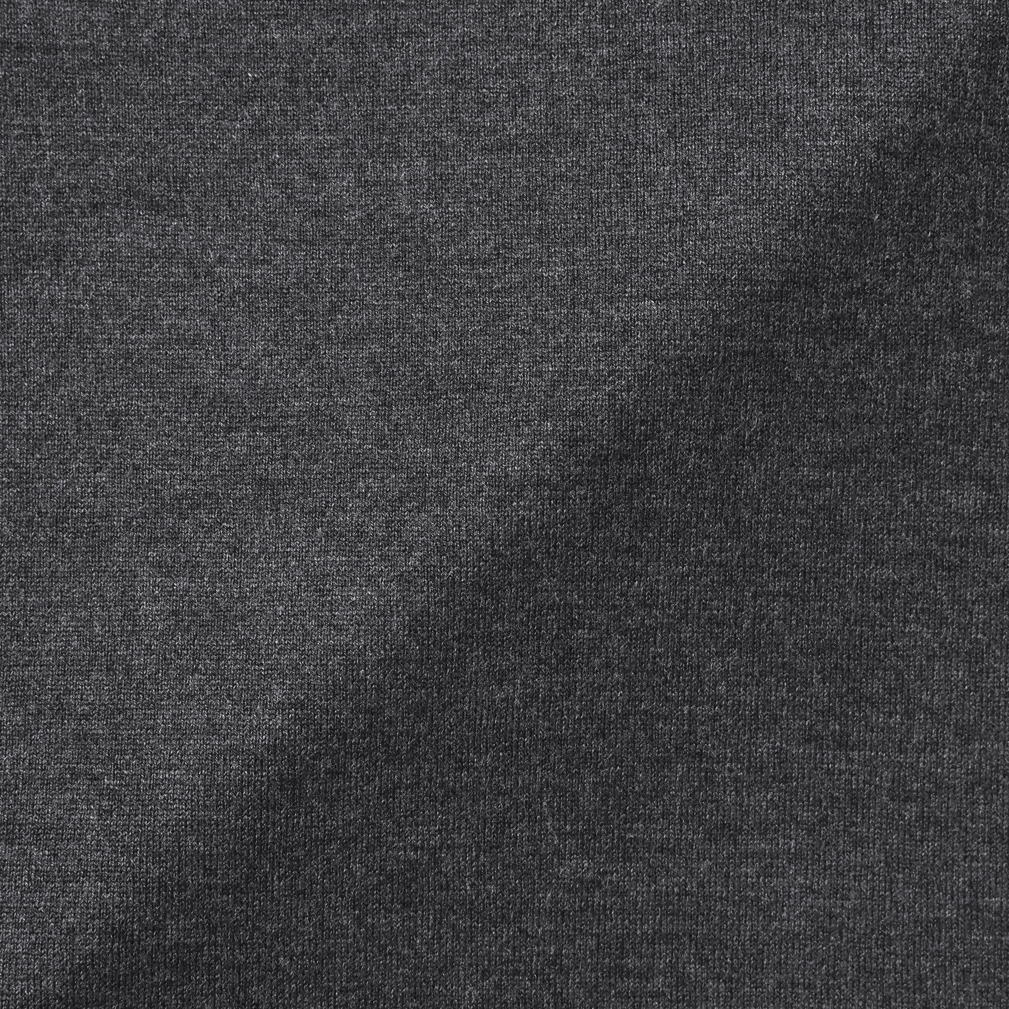 紳士　昔ながらの製法で編み立てた天竺クルーネック長袖Ｔシャツ