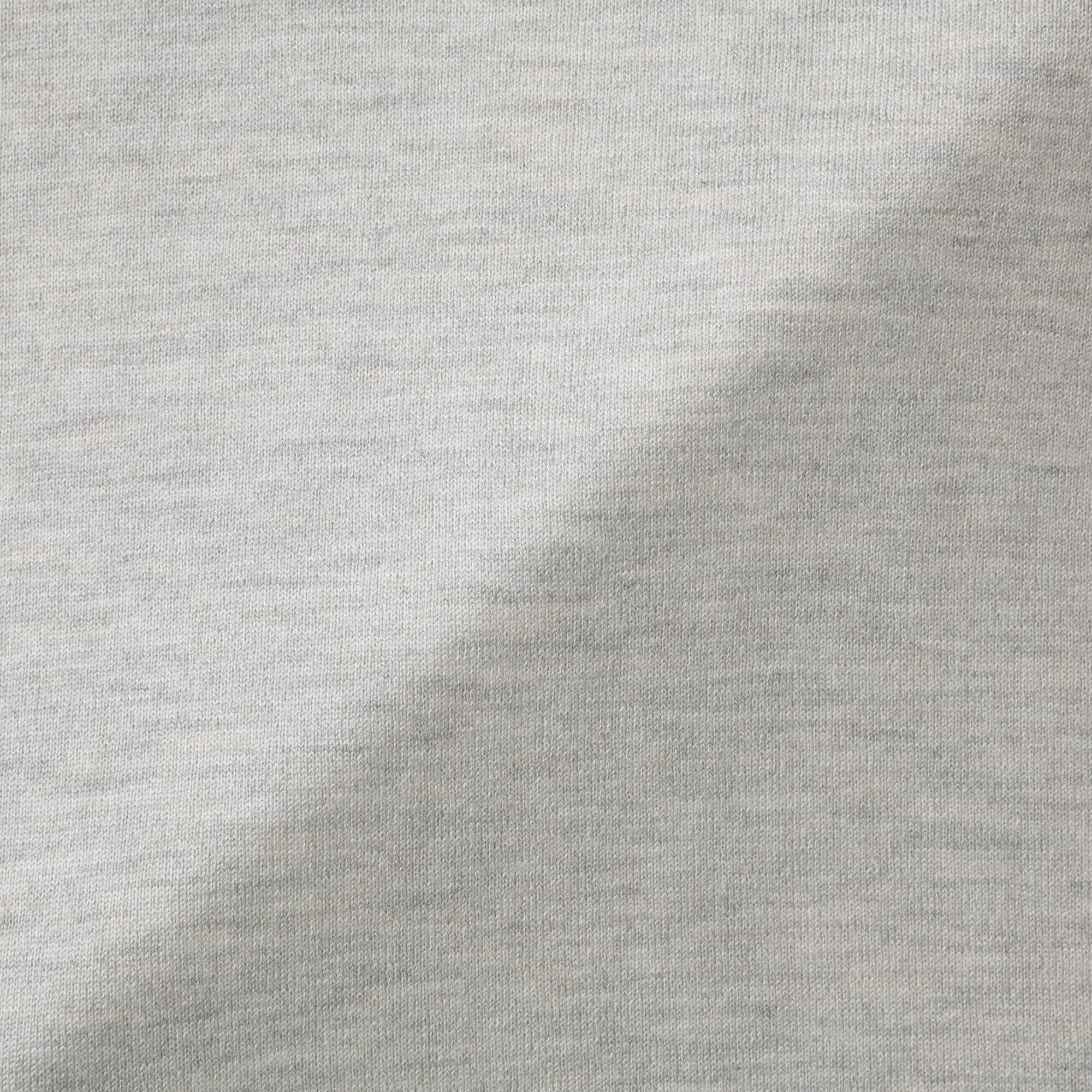 紳士　昔ながらの製法で編み立てた天竺クルーネック長袖Ｔシャツ
