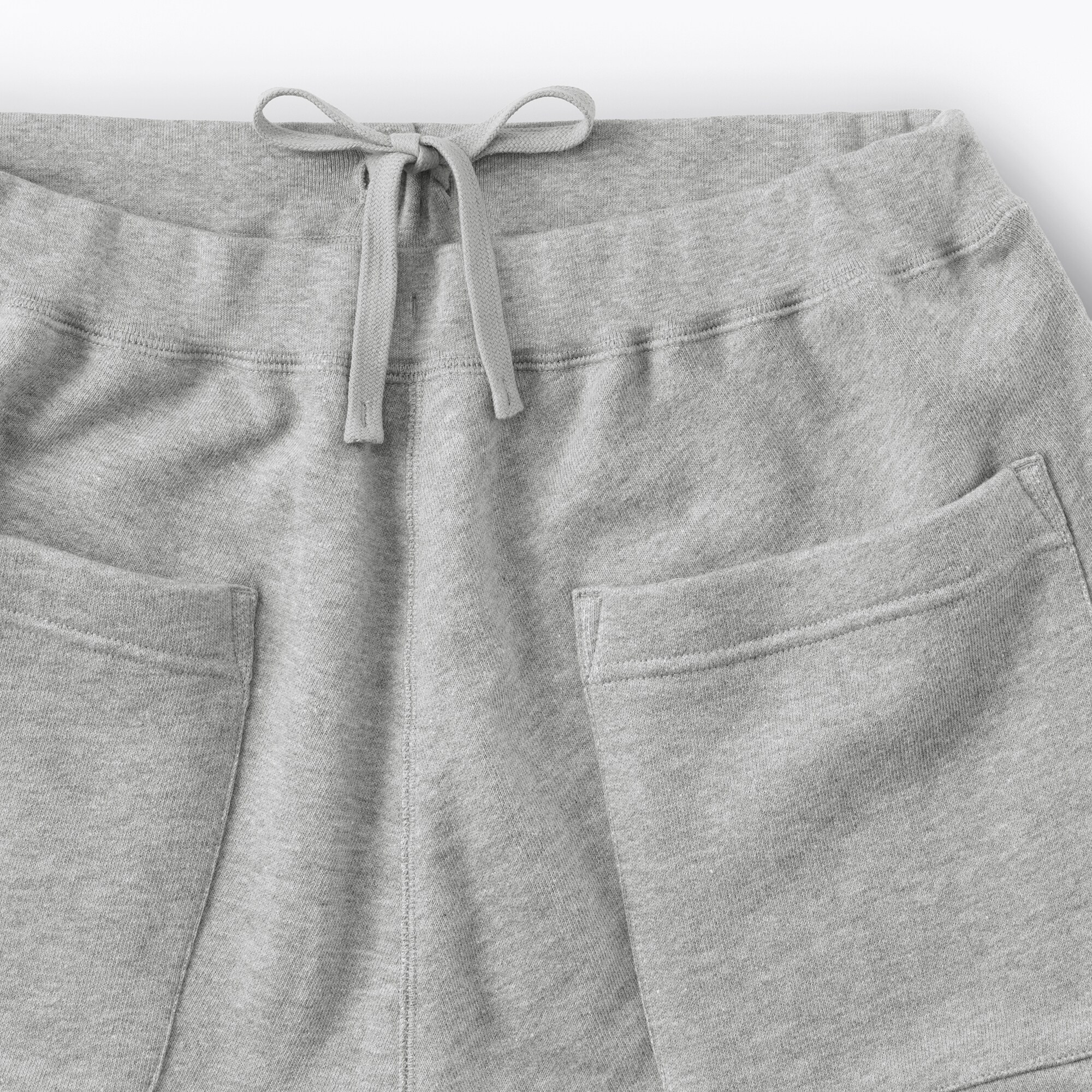 紳士　昔ながらの製法で編み立てたスウェットパンツ
