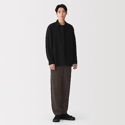 【９月中旬発売予定】紳士　昔ながらの製法で編み立てたスウェットパンツ