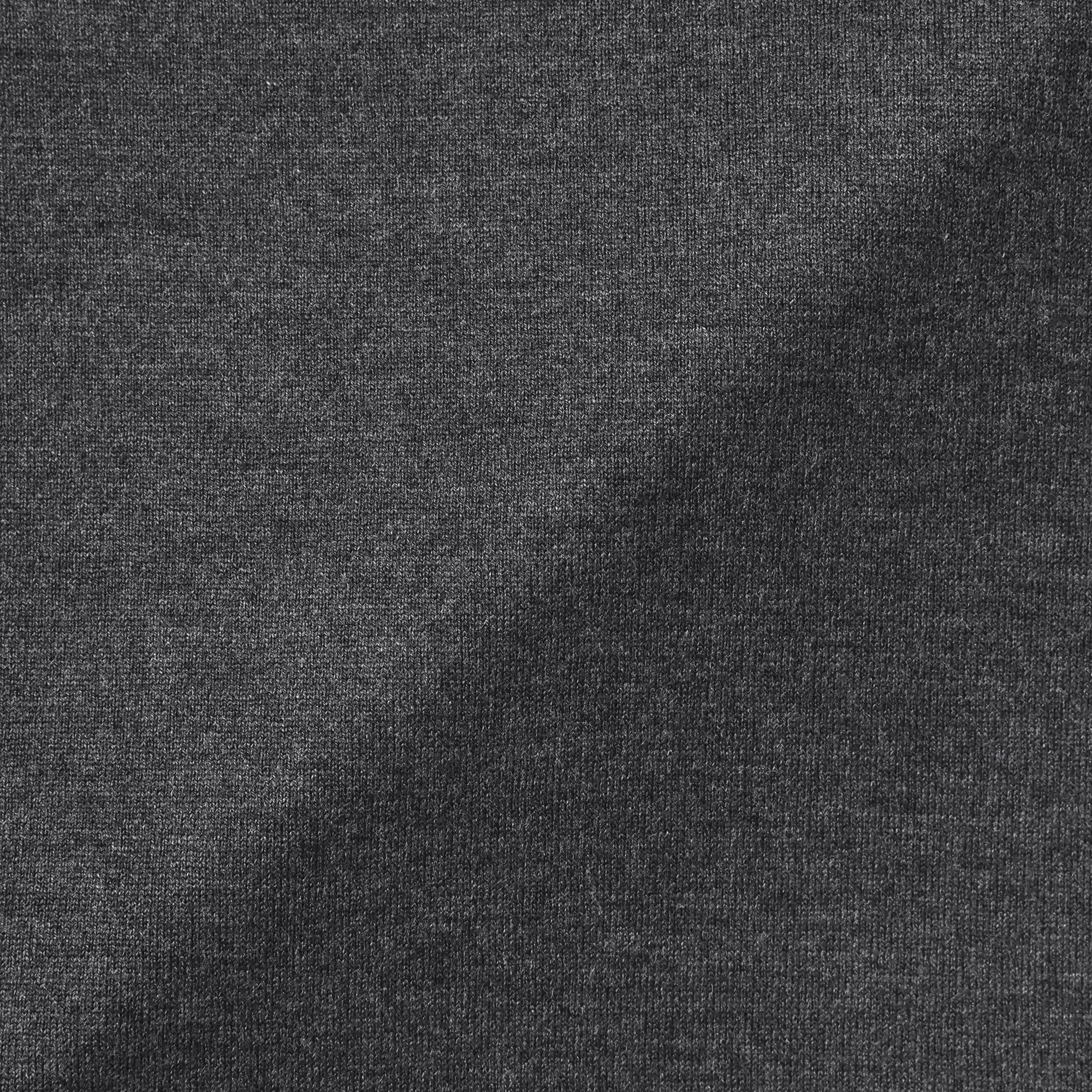 紳士　昔ながらの製法で編み立てた天竺ハイネック長袖Ｔシャツ