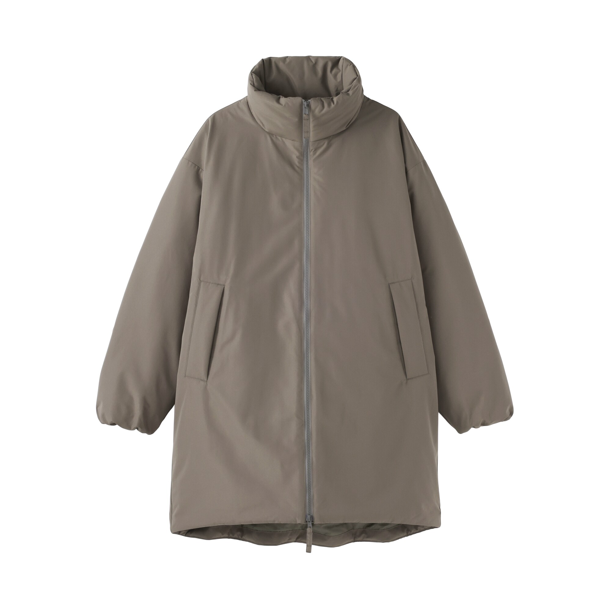 紳士　中わた防風スタンドカラーコート