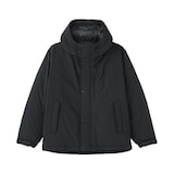紳士　撥水ダウンフードジャケット