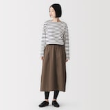 婦人　ストレッチ天竺編み　レギンス（十分丈）