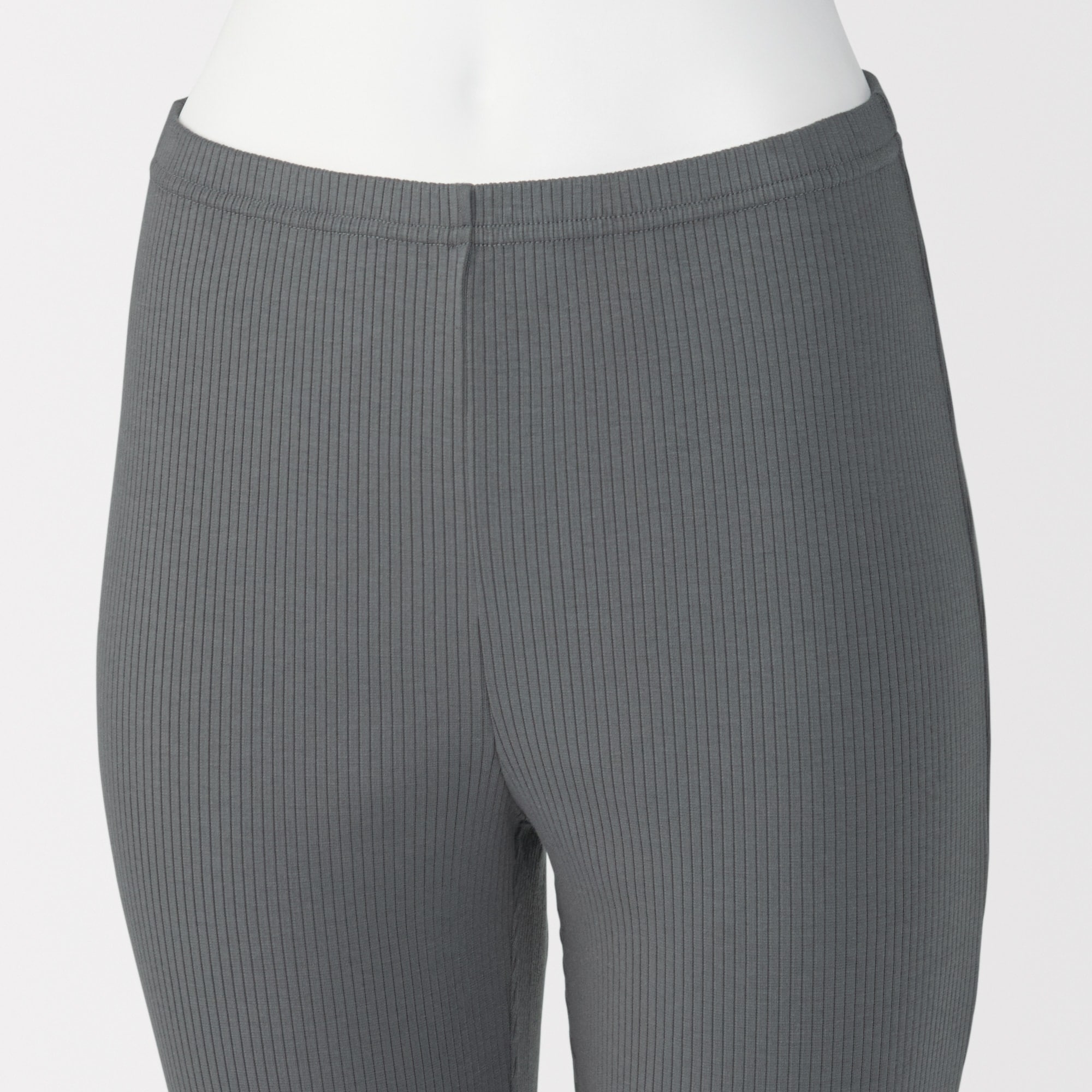 婦人　なめらかリブストレートレギンス（十分丈）