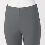 婦人　なめらかリブストレートレギンス（十分丈）