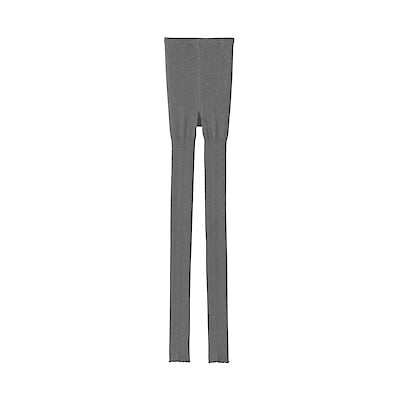【７月下旬発売予定】婦人　コットン混リブメロウレギンス