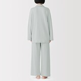 婦人　なめらか接結編み　長袖パジャマ