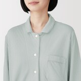 婦人　なめらか接結編み　長袖パジャマ