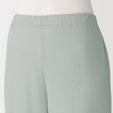 婦人　なめらか接結編み　長袖パジャマ