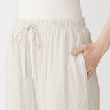婦人　なめらか接結編み　長袖ルームウェアセット