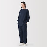 婦人　コットンブークレ　ロングパンツ