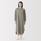 婦人　フランネル　長袖ワンピース