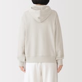 婦人　コットンブークレ　長袖フーディ