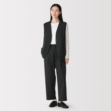 婦人　撥水ストレッチ　チノタックワイドパンツ