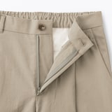 婦人　撥水ストレッチ　チノタックワイドパンツ