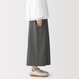 婦人　まっすぐ仕立てた　はかまスカートパンツ