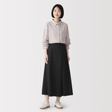婦人　まっすぐ仕立てた　はかまスカートパンツ