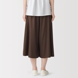 婦人　なめらか　イージースカートパンツ