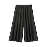 婦人　なめらか　イージースカートパンツ