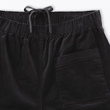 婦人　ストレッチコーデュロイイージーストレートパンツ