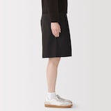 婦人　撥水ストレッチ　チノハーフパンツ
