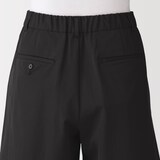 婦人　撥水ストレッチ　チノハーフパンツ