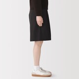 婦人　撥水ストレッチ　チノハーフパンツ
