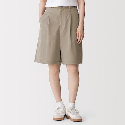 【７月下旬発売予定】婦人　撥水ストレッチ　チノハーフパンツ