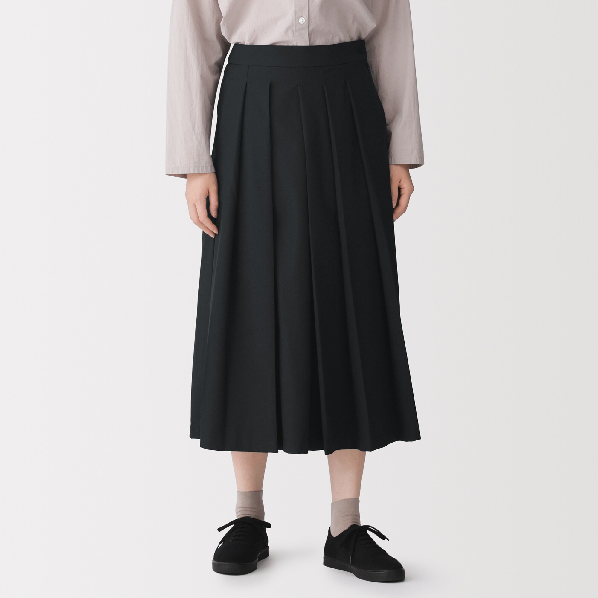 婦人　まっすぐ仕立てた　はかまパンツ