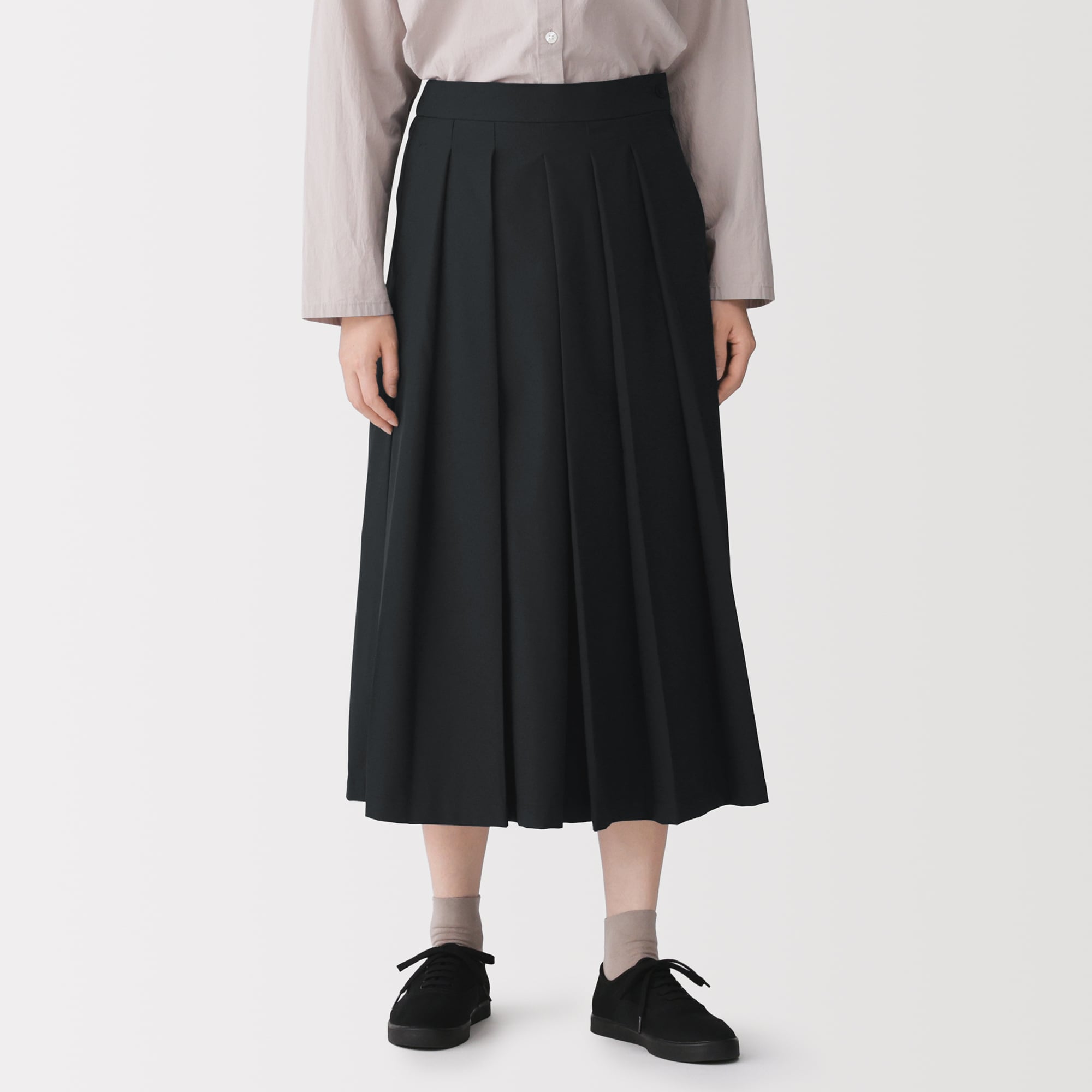 婦人　まっすぐ仕立てた　はかまパンツ