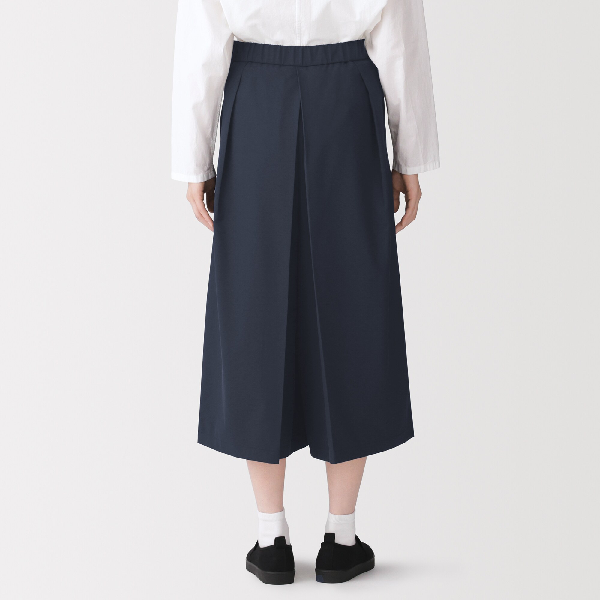 婦人　まっすぐ仕立てた　はかまパンツ