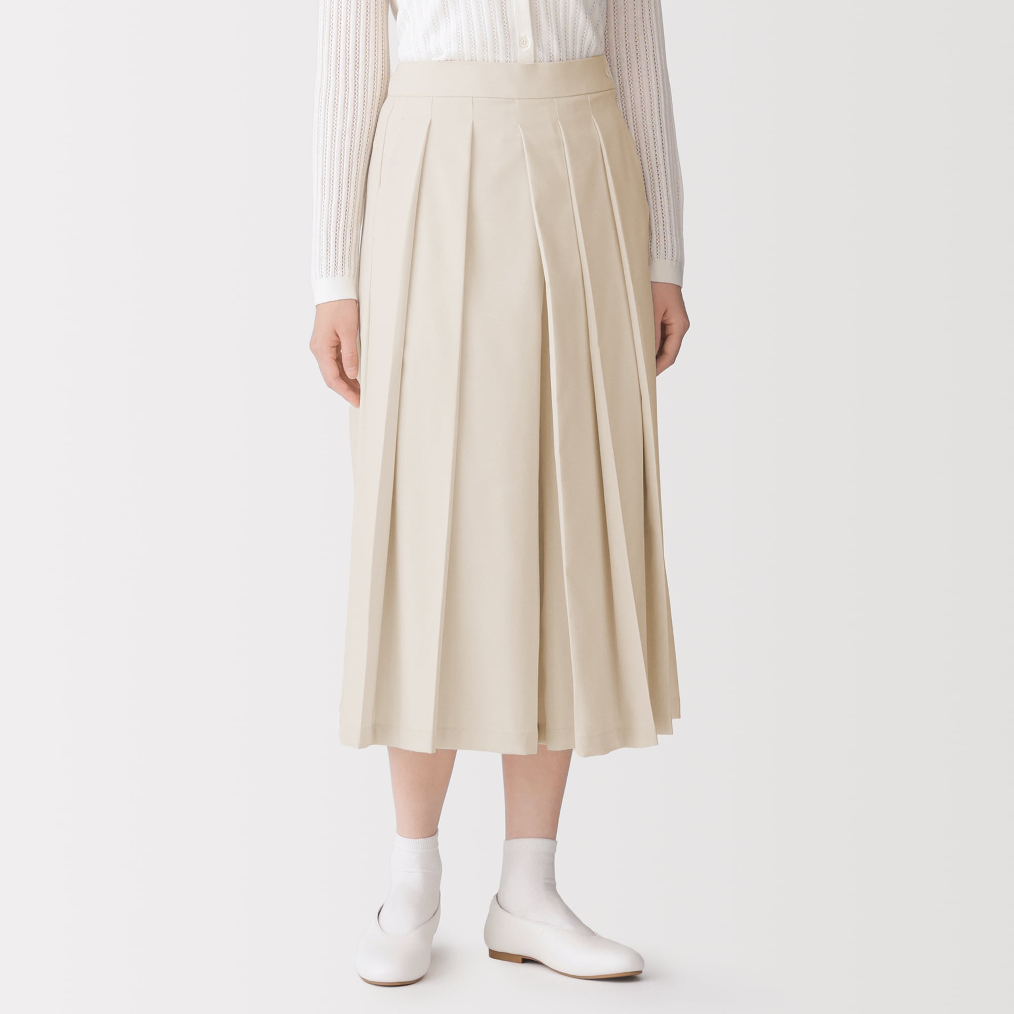 婦人　まっすぐ仕立てた　はかまパンツ