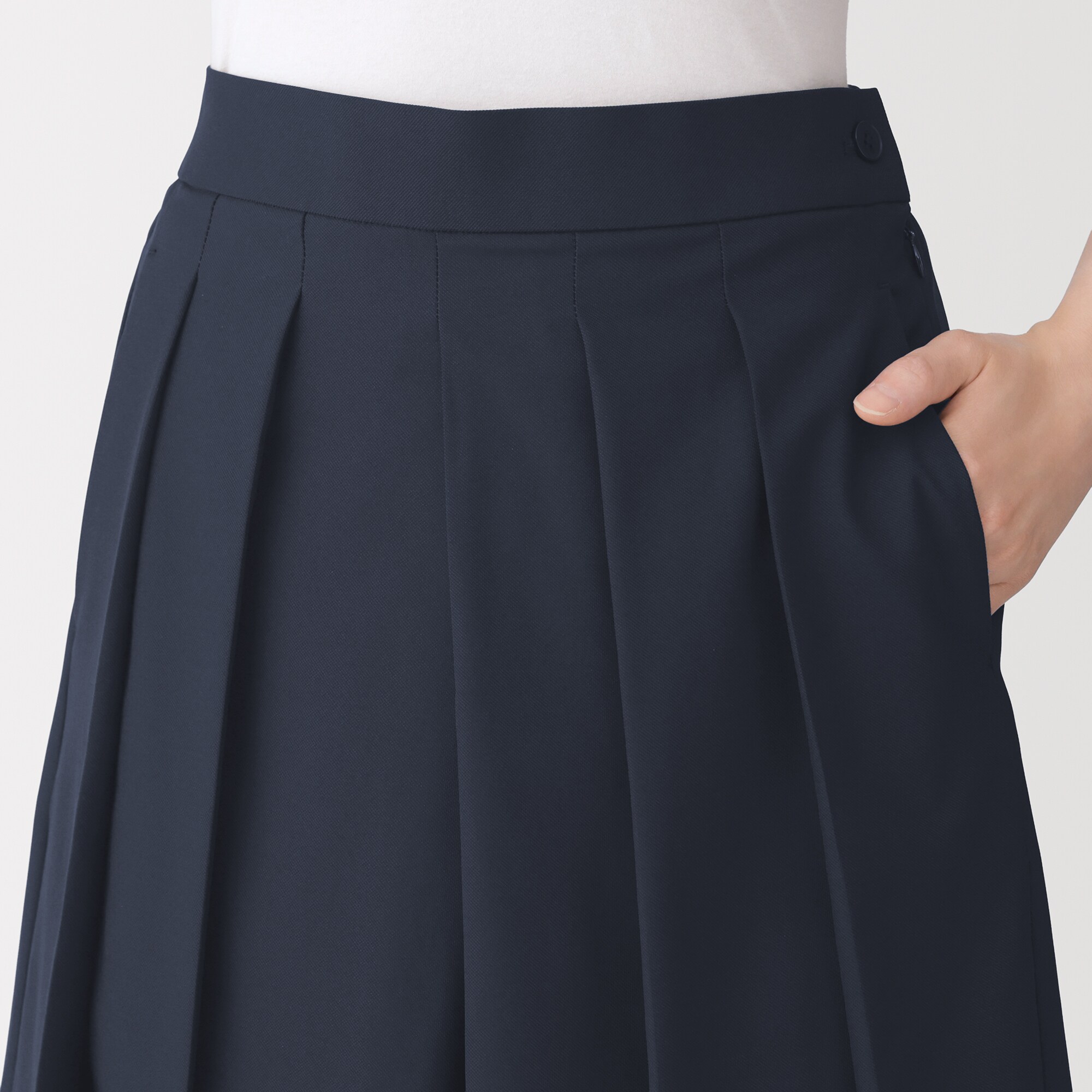 婦人　まっすぐ仕立てた　はかまパンツ