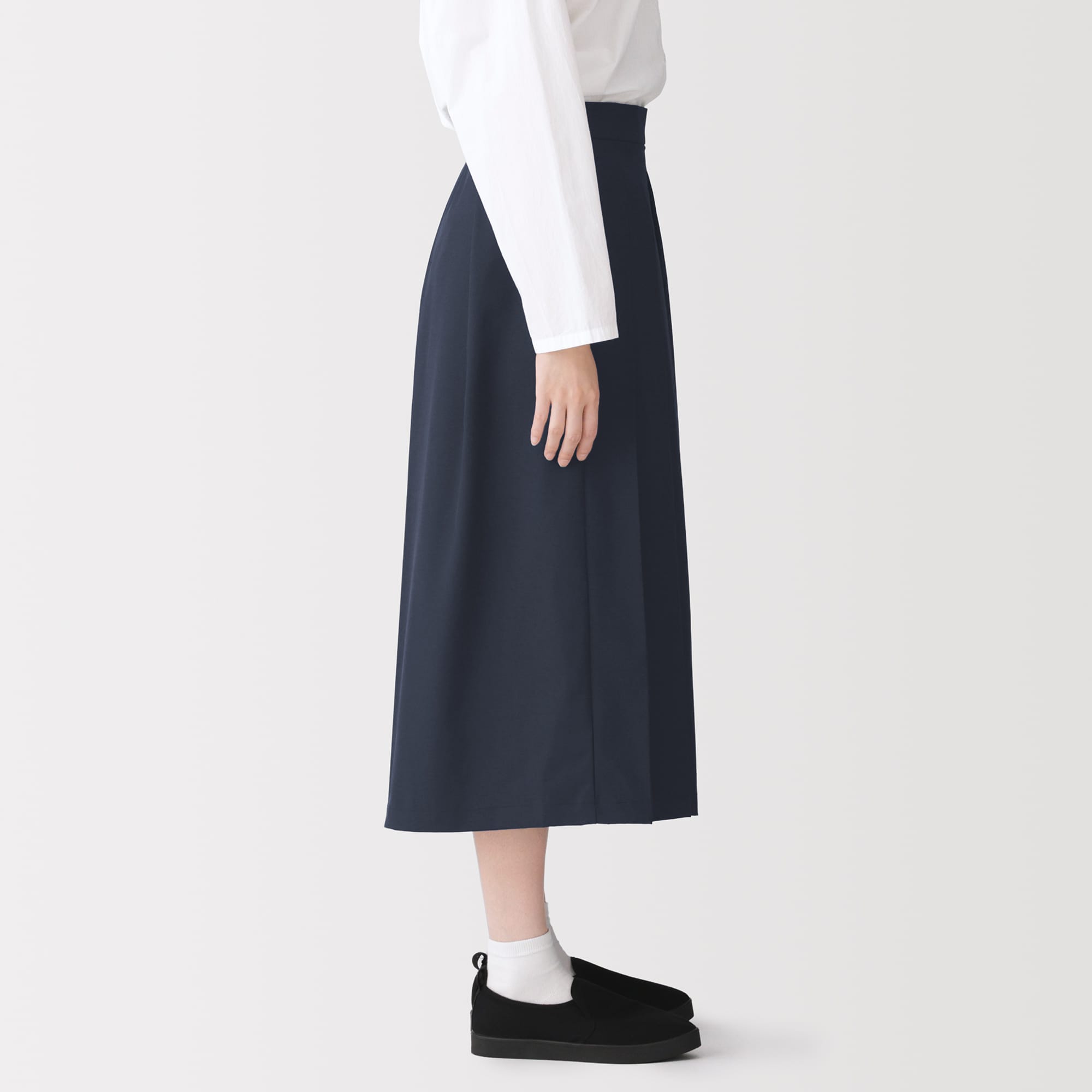 婦人　まっすぐ仕立てた　はかまパンツ