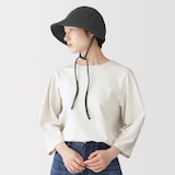裏毛スウェット　チューリップハット